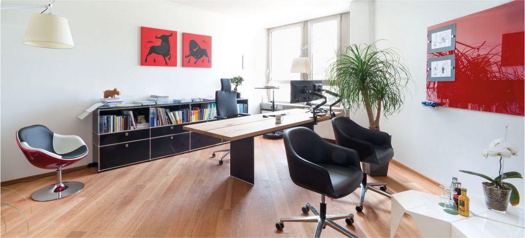 Einrichtungskultur Referenz Graf von Westphalen Büro